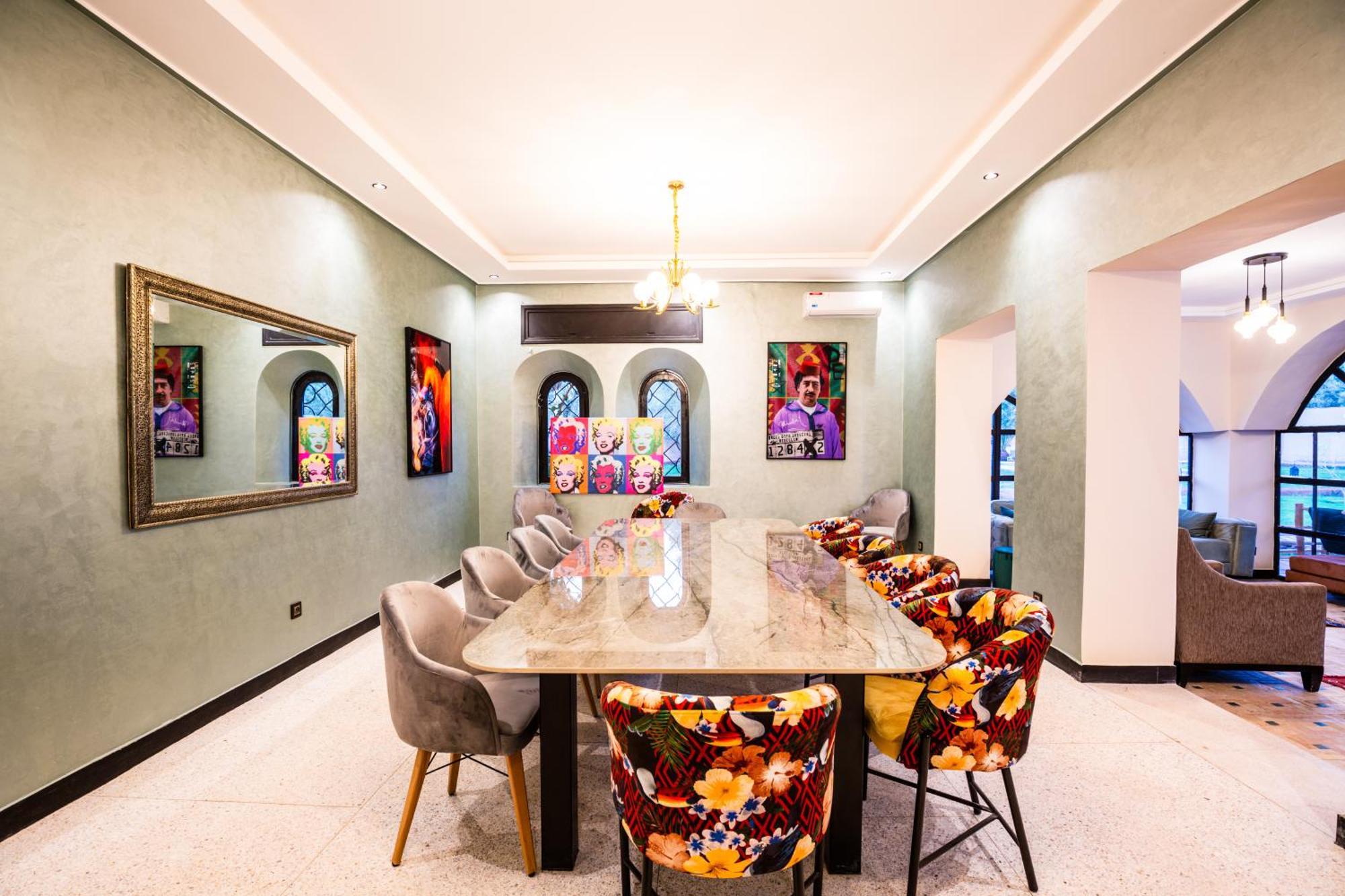 Villa Warhol Marrakech Marrakesh Bagian luar foto